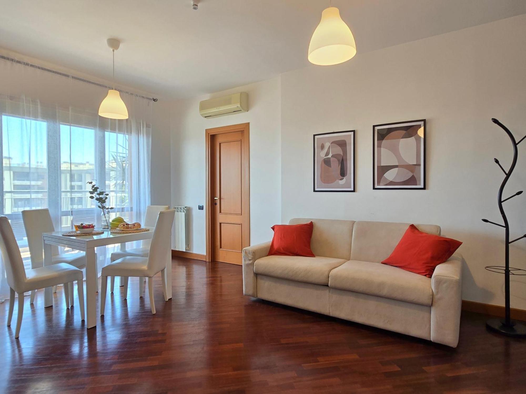 Golden Hour Apartment - Panoramic Terrace Фиумичино Екстериор снимка
